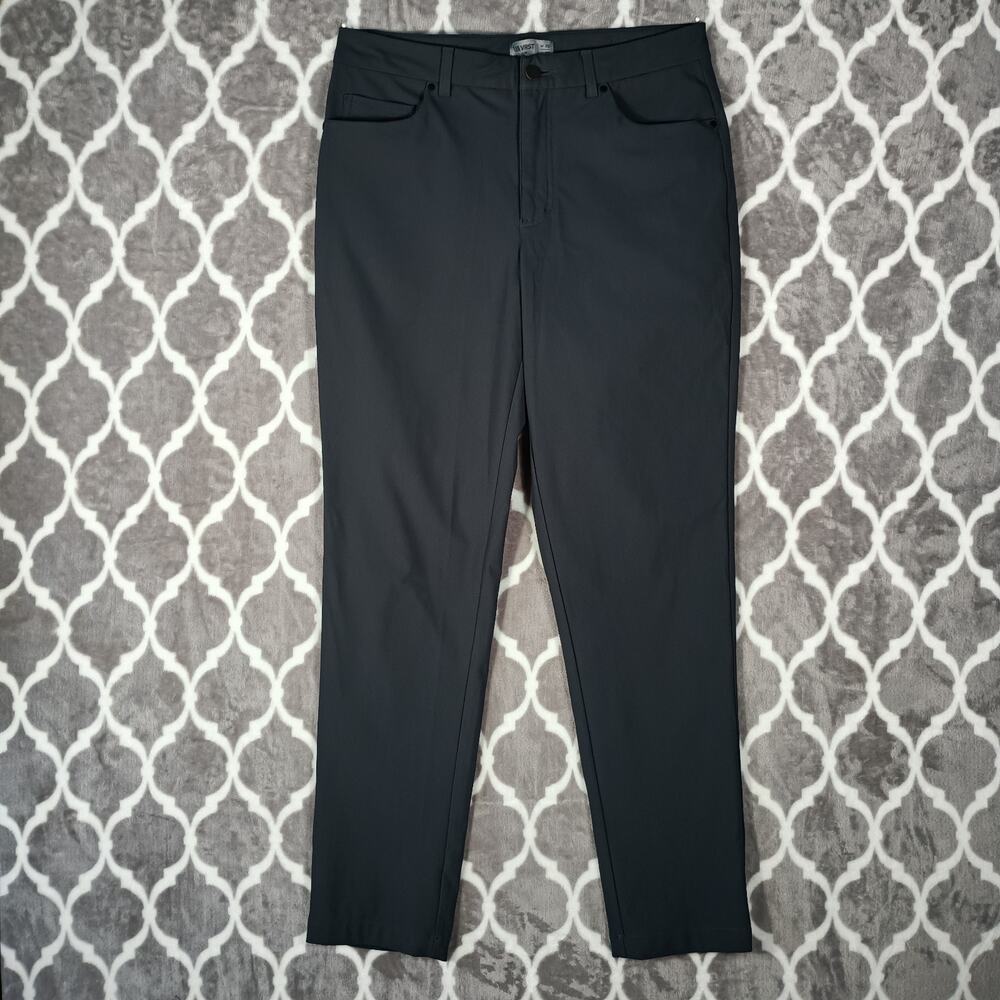 VRST Pants Men 32x32 Gray Limitless 5 Pocket‎ Stretch Golf Travel (34x31)